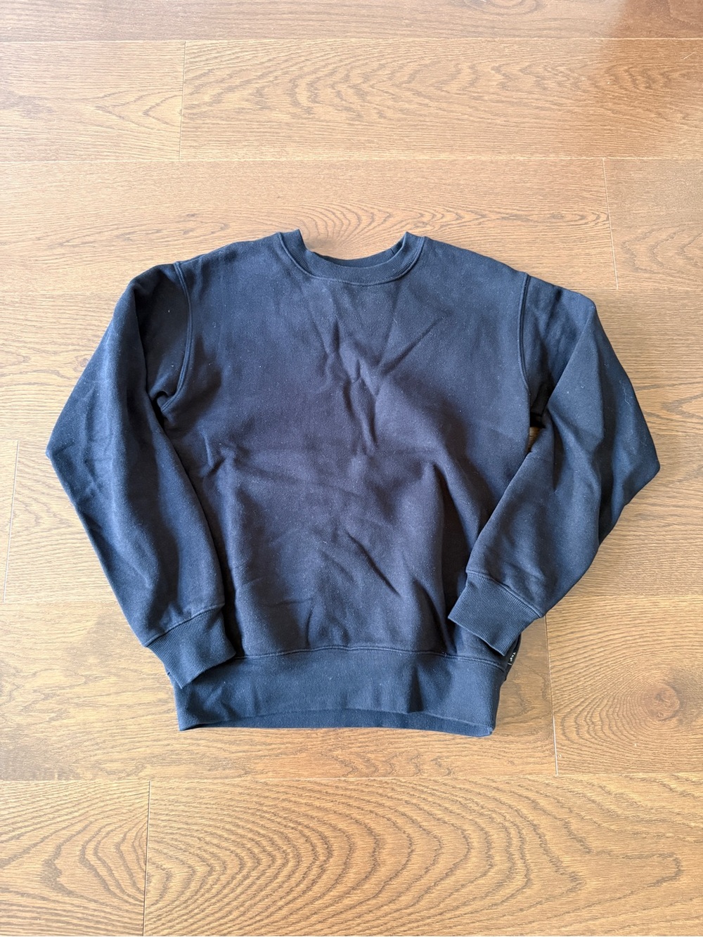 TNA Women's Black Crewneck Sweatshirt